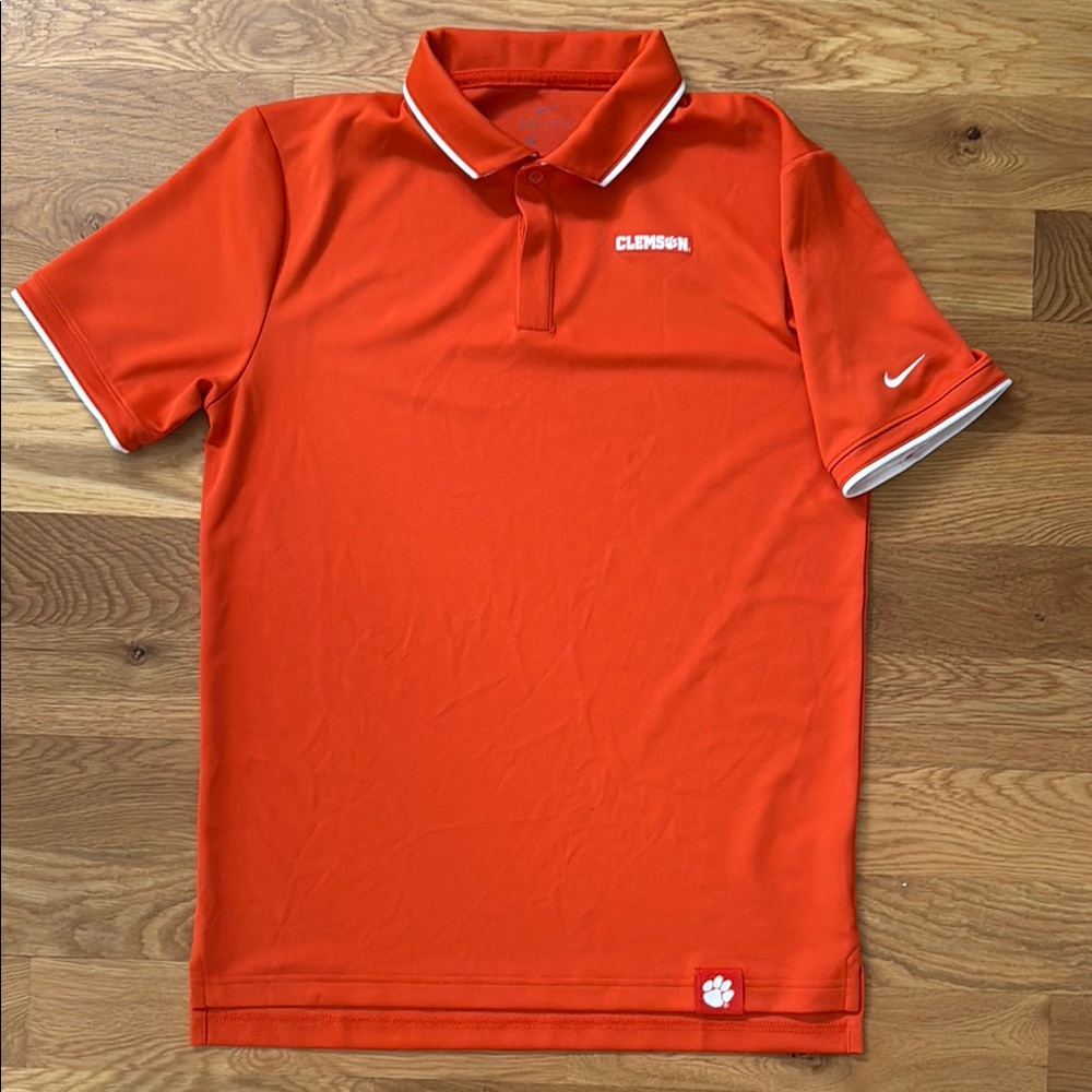 Clemson Orange Polo Shirt